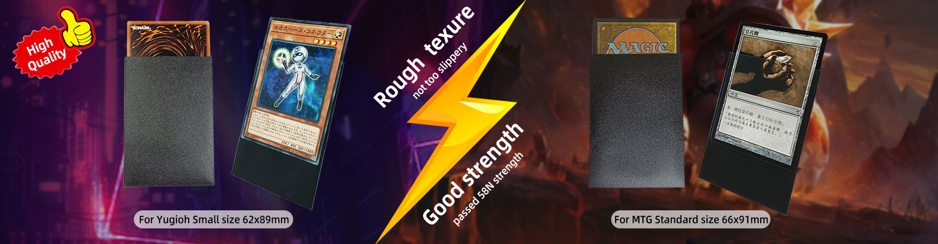 kualitas Lengan Kartu Perdagangan pabrik