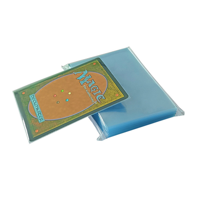 Trading Clear Inner Card Sleeves MTG Ukuran 64x89mm Transparan Soft Plastic Card Sleeves