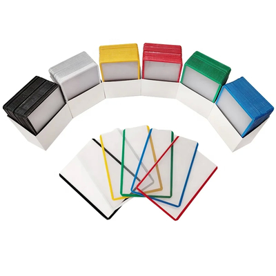 35pt Top loading PVC Logo Sports Card Holder 3x4 Baseball Card Toploaders