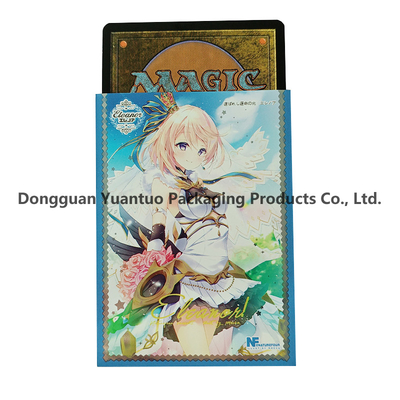 Lengan Seni Khusus yang awet ️ Jelas atau dicetak, 66x91mm, tahan air mata, sempurna untuk perlindungan kartu