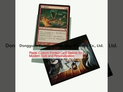 Plastik Custom Printed Card Sleeves untuk Gaya Modern dan Personalisasi