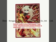 Matte & Glossy Custom Card Sleeves ️ Kejernihan Tinggi, Standar Ultra-Pro, tahan goresan & tahan air
