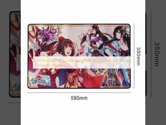 OEM Permainan Papan Mtg Mat Kain 2mm Permukaan Cetak Penuh Penanganan